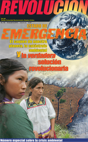 Número Especial de <em>Revolución </em>Sobre la Emergencia Ambiental