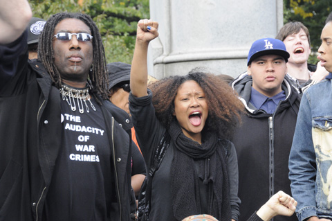 New York City October 22 National Day of Protest Against Police Brutality and the Criminalization of a Generation