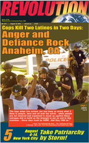 Revolution #277, August 12, 2012 - front page