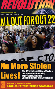 Revolution #282, October 7, 2012 - front page