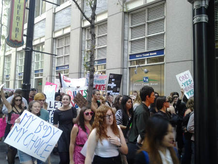 Chicago Slutwalk, September 29, 2012