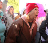 January 5 protest against the gang-rape of a woman in Steubenville, Ohio