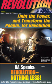 Revolution #299, March 31, 2013 - front page