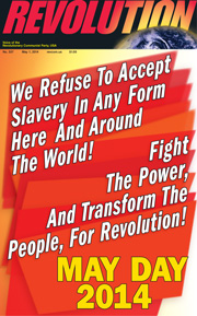 Revolution #337, May 1, 2014 - front page
