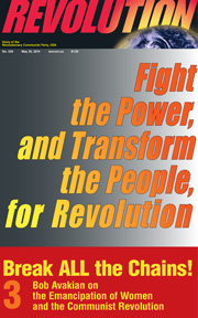 Revolution #339, May 25, 2014 - front page