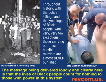 The Lives of Black People Count for Nothing to Those with Power in this System