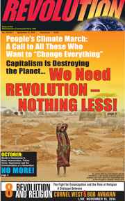 Revolution #353, September 15, 2014 - front page