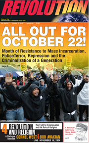 Revolution #357, October 13, 2014 - front page