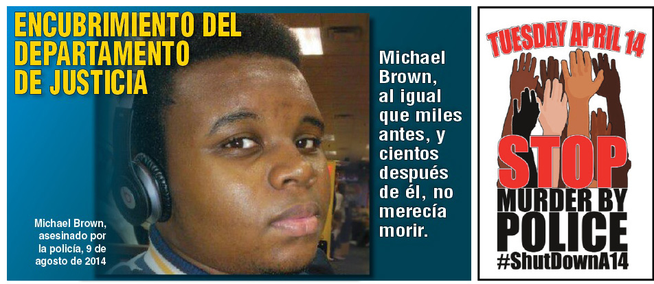 Martes 14 de abril: A PARAR ASESINATOS POR POLICÍAS. #ShutDownA14 [A paralizarlo todo el 14 de abril]