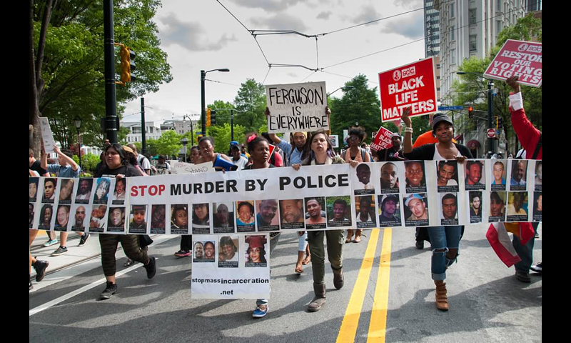 Atlanta: Taking the street in downtown Atlanta. Photo: Ayesha