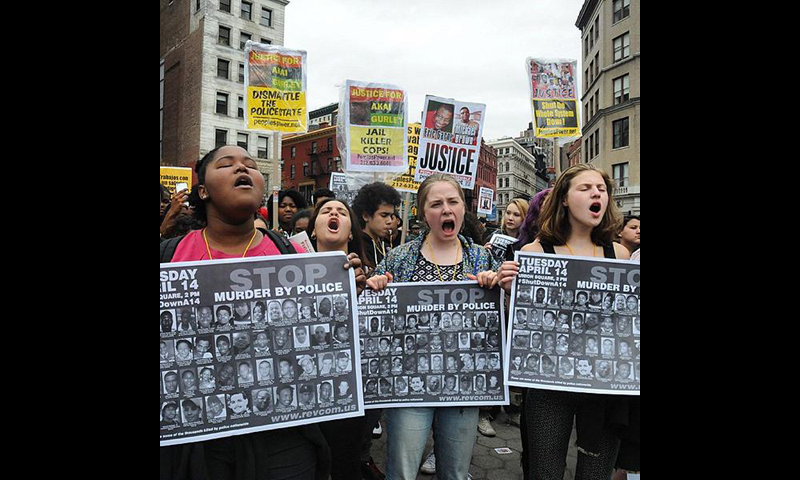 NYC: High school students from Manhattan. Photo: special to revcom.us