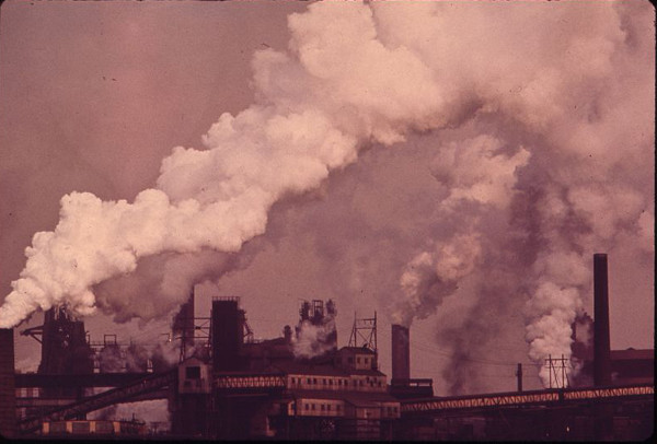 Sparrows Point steel plant, 1973