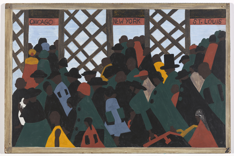 Jacob Lawrence "One-Way Ticket: Jacob Lawrence's Migration Series and Other Visions of the Great Movement North"—Panel 1