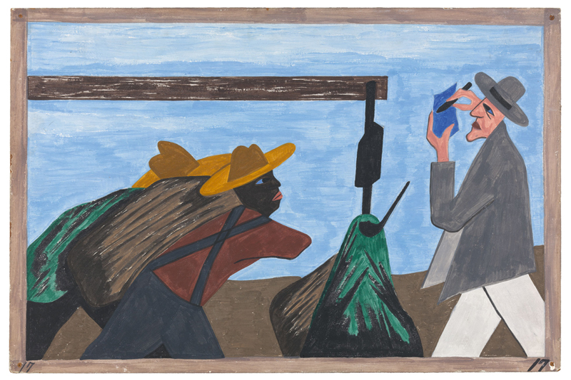 Jacob Lawrence "One-Way Ticket: Jacob Lawrence's Migration Series and Other Visions of the Great Movement North"—Panel 17