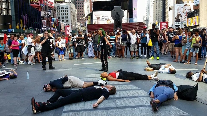 Times Square, New York City, July 17