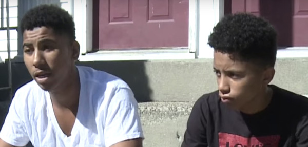Ivander and Tyler, assaulted by guard at Tolman High in Rhode Island