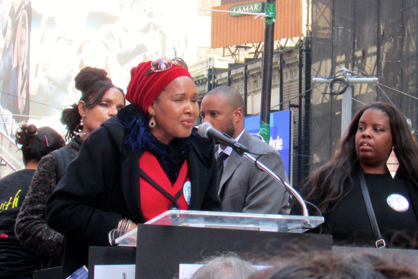 Hawa Bah, mother of Mohamed Bah, 28, murdered by NYPD, September 25, 2012