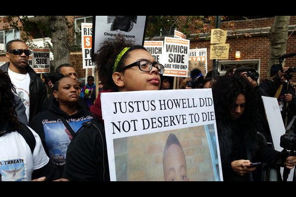 Justus Howell was killed by police in Zion, Illinois, April 14, 2015