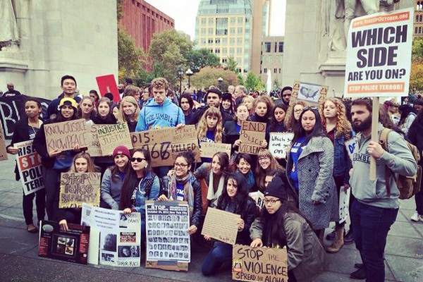 Columbia University students. Photo: Noel Altaha @ngaltaha
