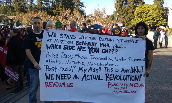 Protest at UC Berkeley