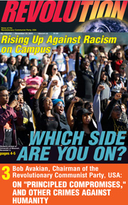 Revolution #413, November 16, 2015 - front page