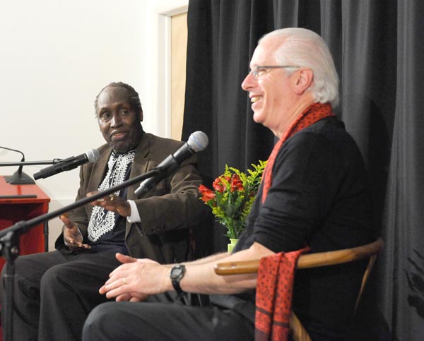 Ngugi wa Thiong'o and Andy Zee