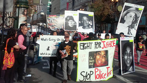 Tamir Rice protest, San Francisco