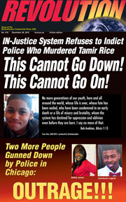 Revolution #419, December 28, 2015 - front page