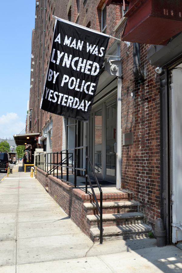 A Man Was Lynched by Police Yesterday, by Dread Scott