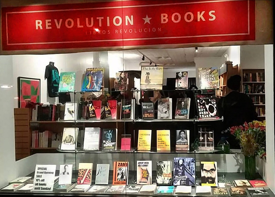 Revolution Books window