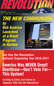 Revolution #461, October 17, 2016 - front page
