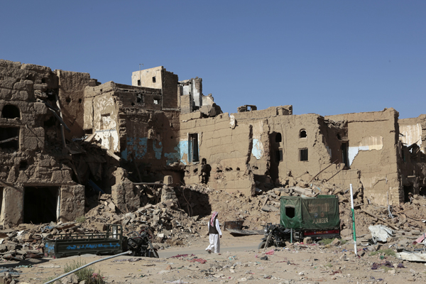 The infrastructure of life in and around Saada, Yemen has been devastated from U.S.-backed airstrikes by Saudi Arabia