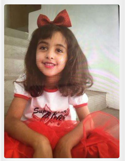 Nawar al-Awlaki, 8 years old, one of nine children under 13 who were killed in Trump's raid in Yemen, January 29, 2017.