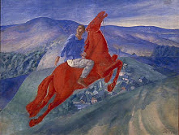 Kuzma Petrov-Vodkin, Fantasy, 1925.