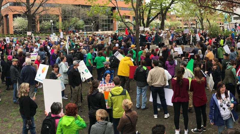 Rochester, NY Climate march