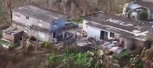Hurricane Maria brought almost complete devastation and destruction to Puerto Rico's cities and countryside.