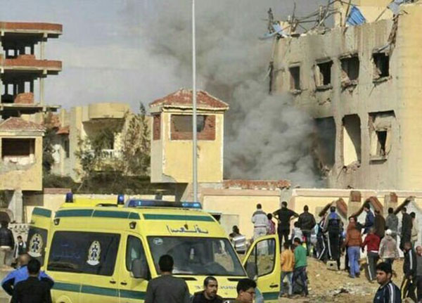 Mosque in Egypt bombed by Islamic fundamentalists