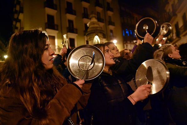 IWD Protest in Spain