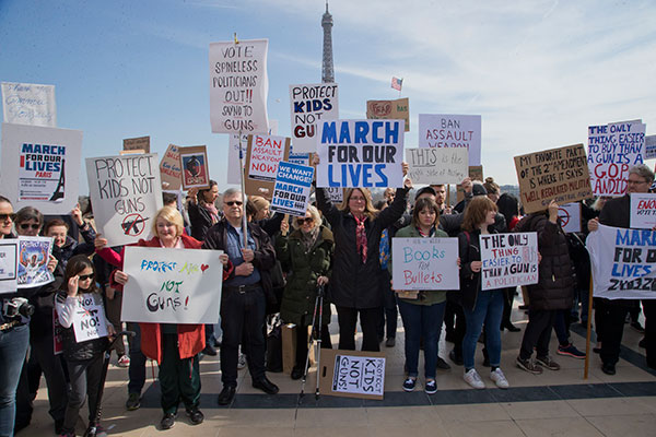 March for Our Lives, Paris, France