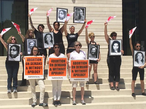 Freedom Riders at Austin courthouse