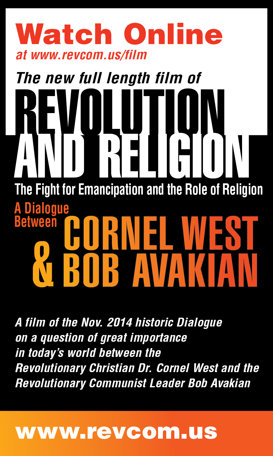 Revolution & Religion palmcard
