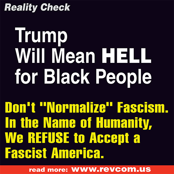 Trump and Pence will mean hell for Black people