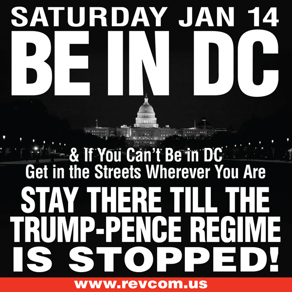 Saturday, January 14. Be in DC!
